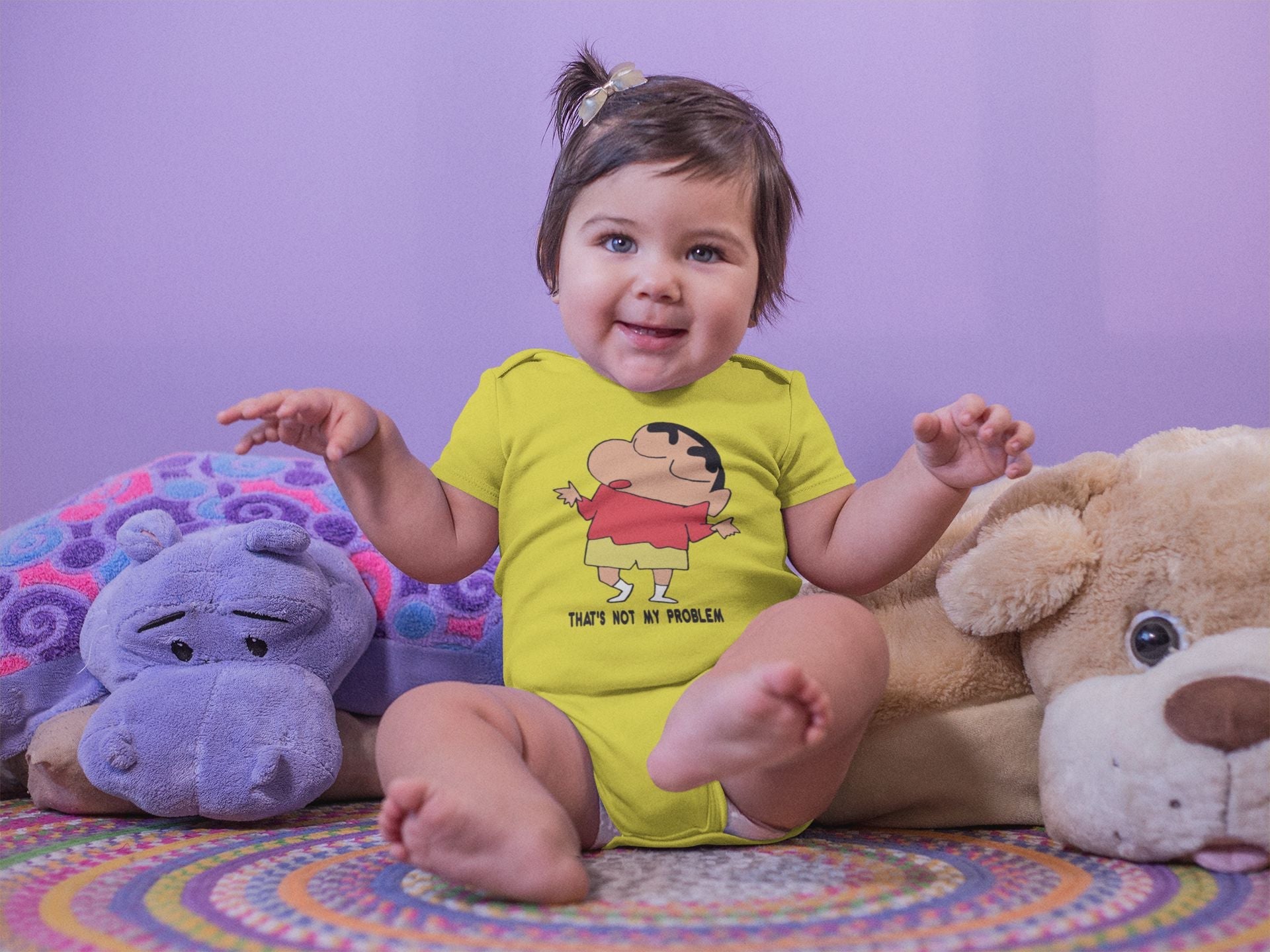 Thats Not My Problem Rompers for Baby Girl- FunkyTeesClub
