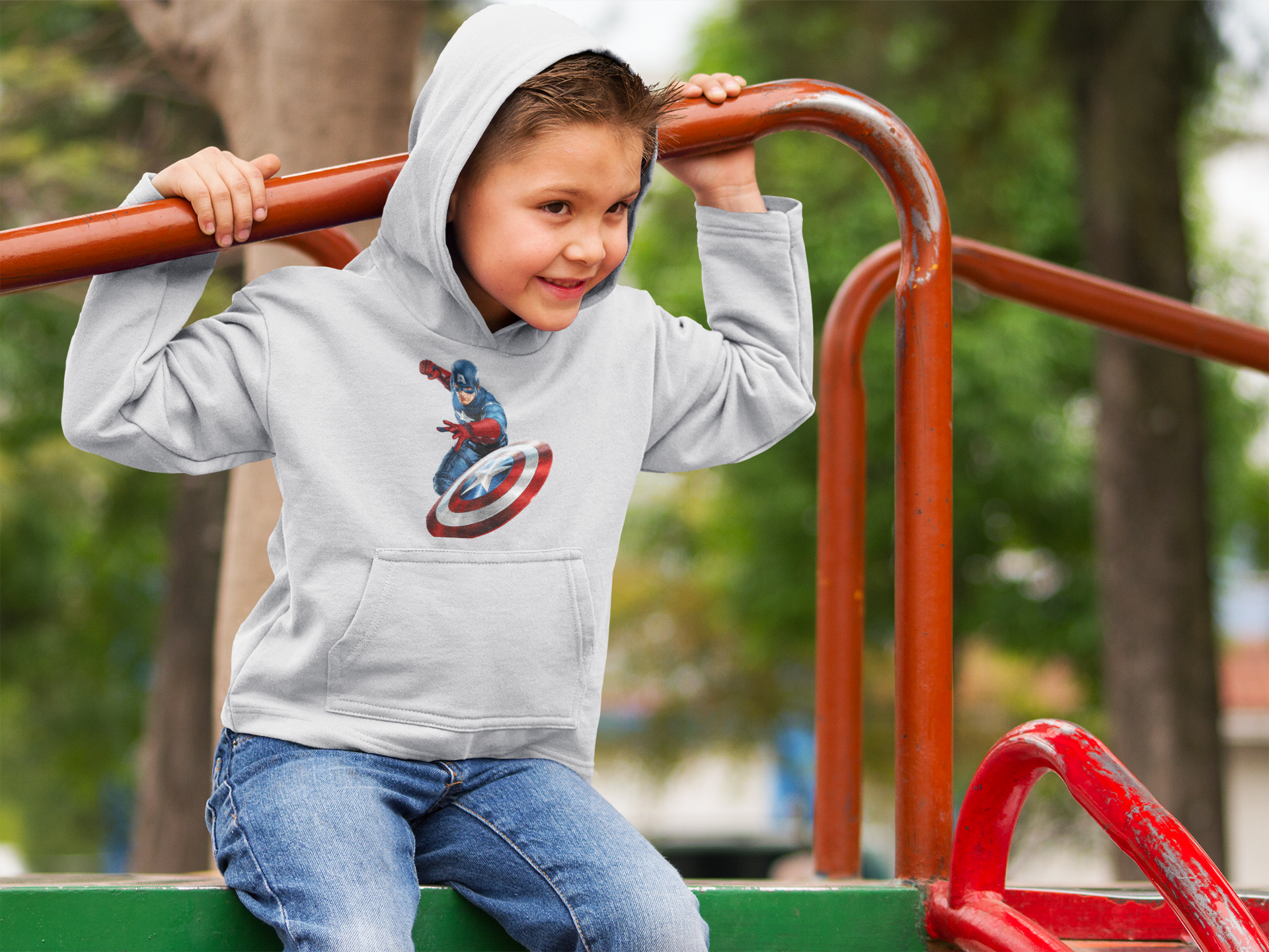 Superhero Boy Hoodies-FunkyTeesClub