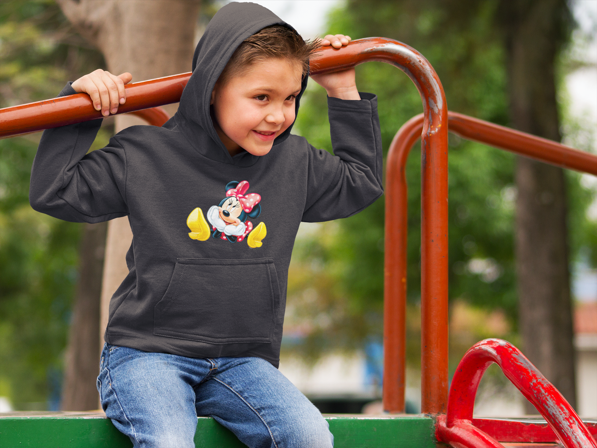Cute Cartoon Boy Hoodies-FunkyTeesClub