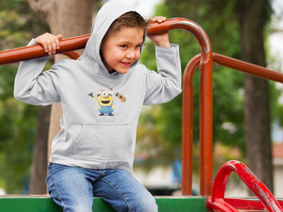 Cute Cartoon Boy Hoodies-FunkyTeesClub