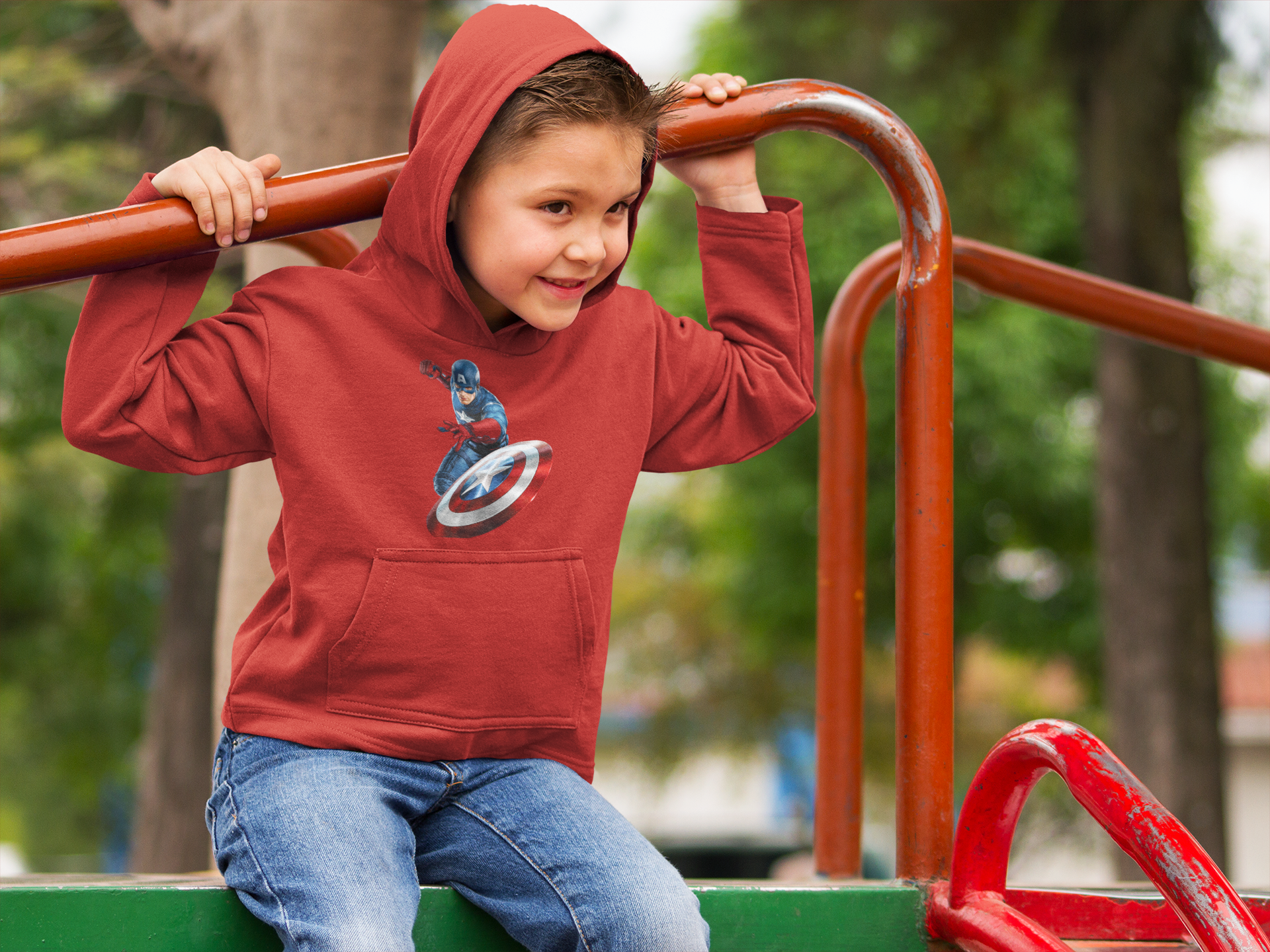 Superhero Boy Hoodies-FunkyTeesClub