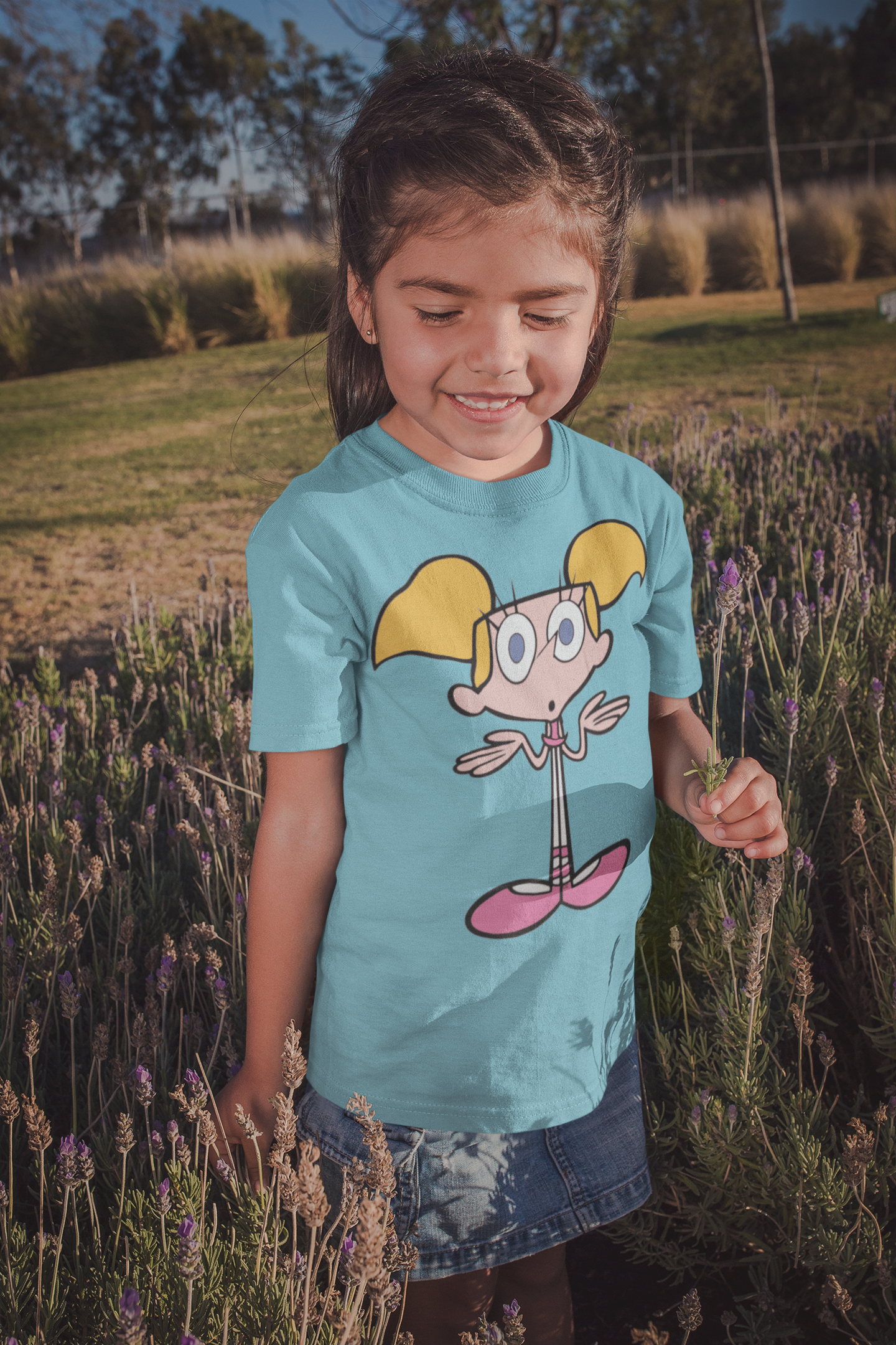 Cute Cartoon Half Sleeves T-Shirt For Girls -FunkyTeesClub