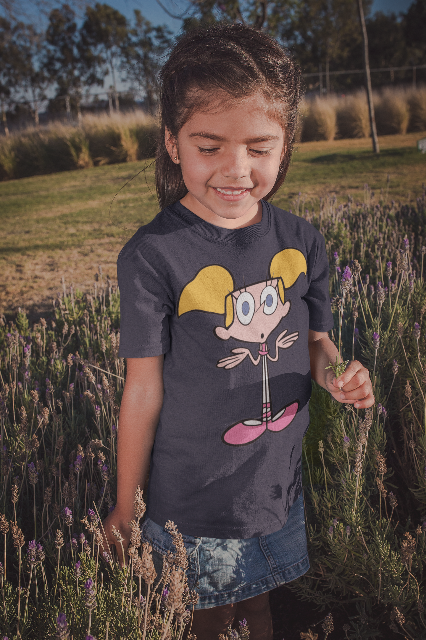 Cute Cartoon Half Sleeves T-Shirt For Girls -FunkyTeesClub