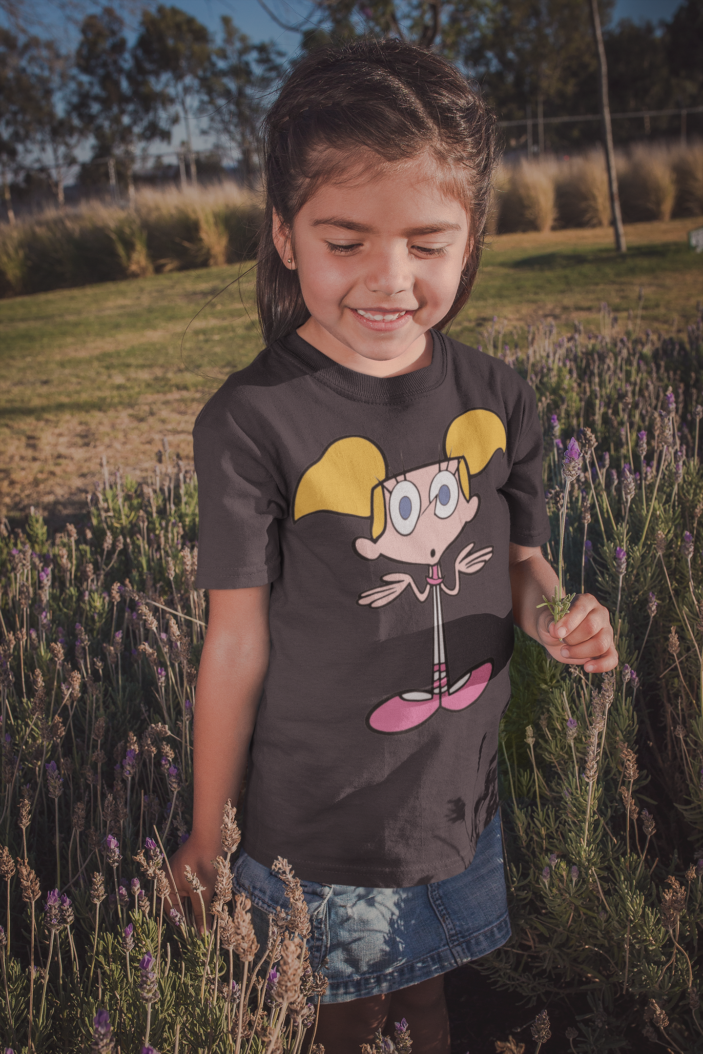 Cute Cartoon Half Sleeves T-Shirt For Girls -FunkyTeesClub