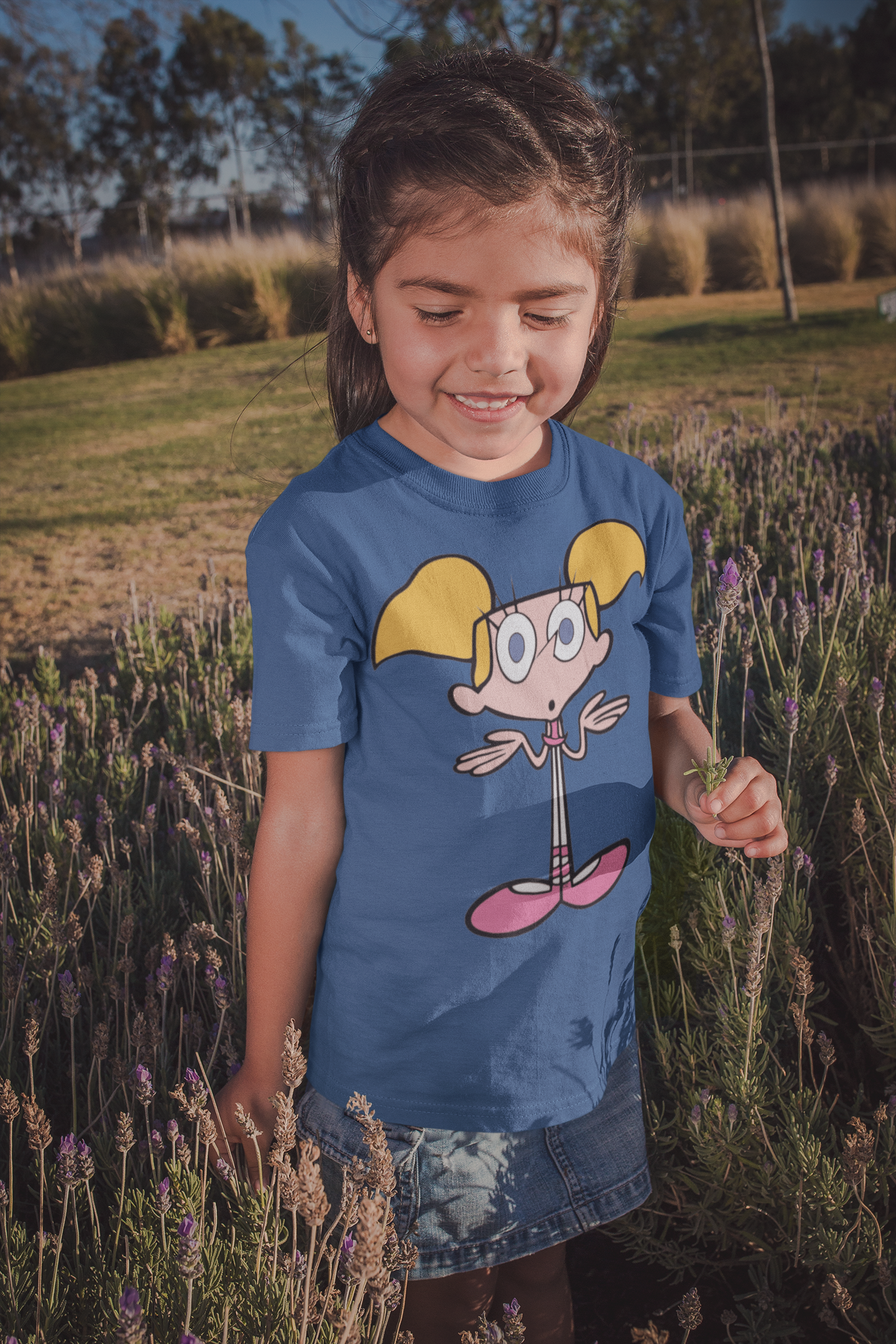 Cute Cartoon Half Sleeves T-Shirt For Girls -FunkyTeesClub