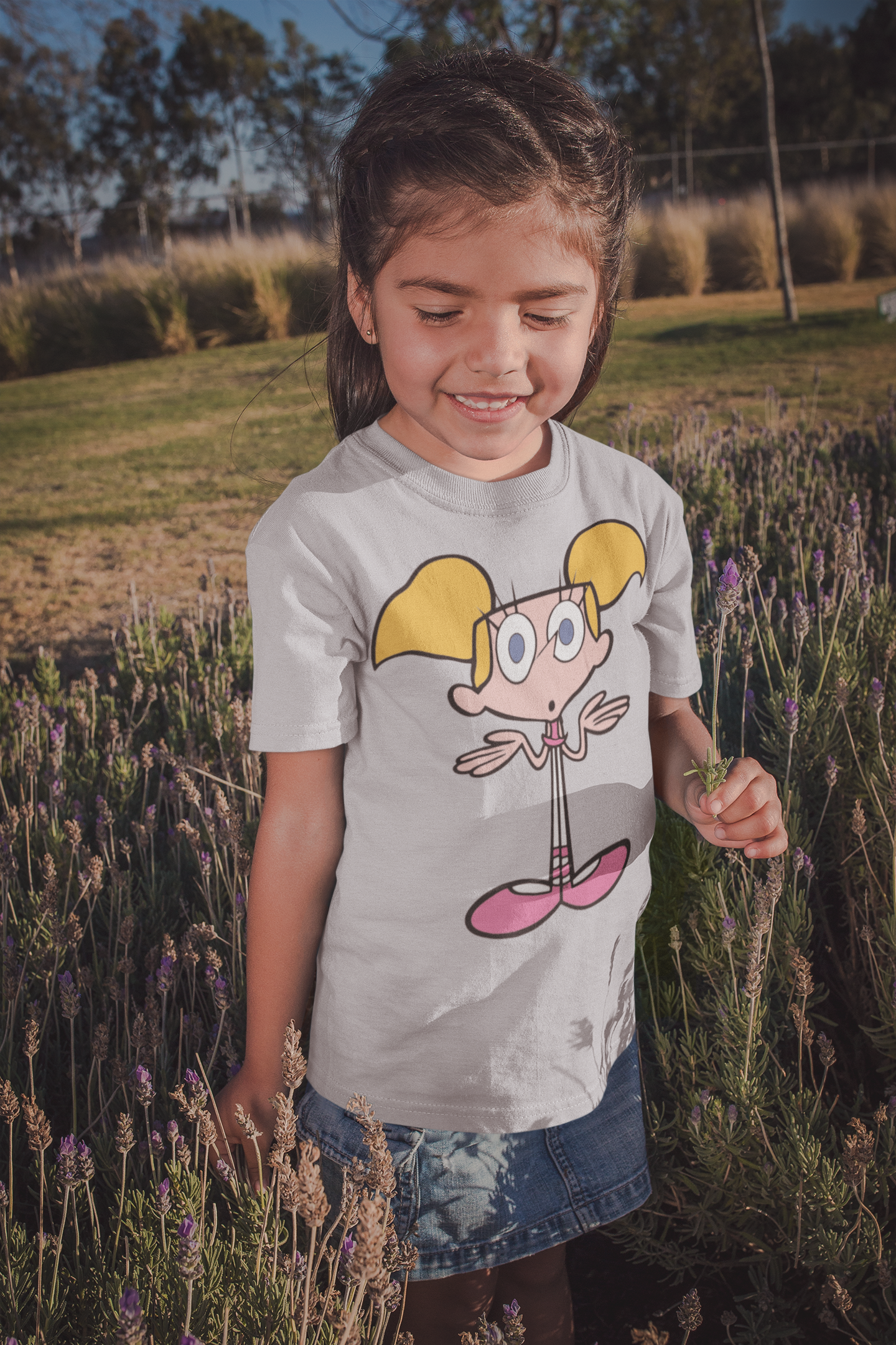 Cute Cartoon Half Sleeves T-Shirt For Girls -FunkyTeesClub