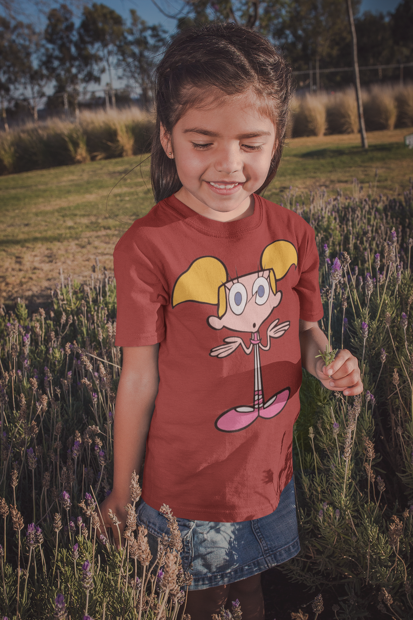 Cute Cartoon Half Sleeves T-Shirt For Girls -FunkyTeesClub