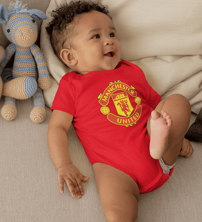 Manchester United Rompers for Baby Boy- FunkyTradition FunkyTradition