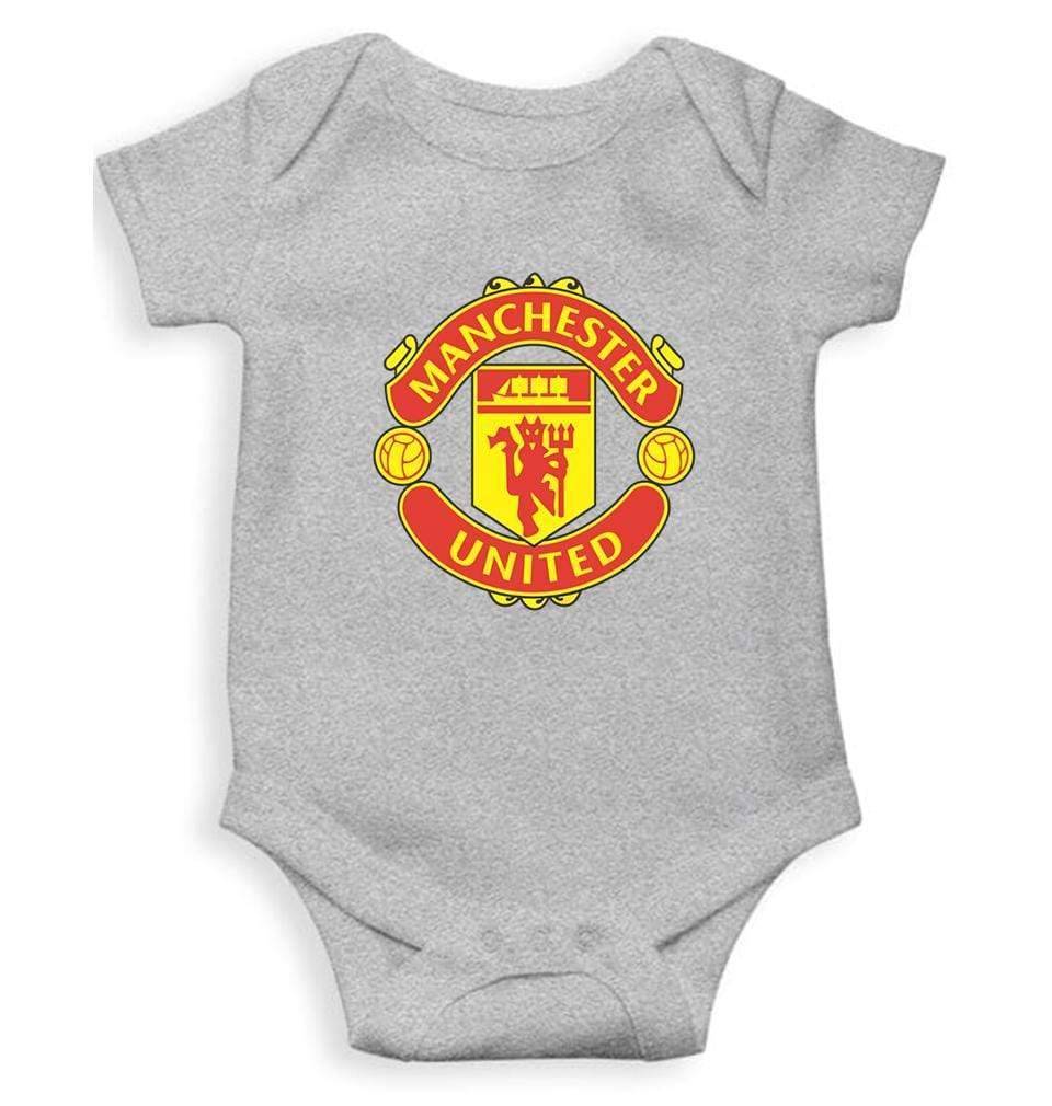 Manchester United Rompers for Baby Girl- FunkyTradition FunkyTradition