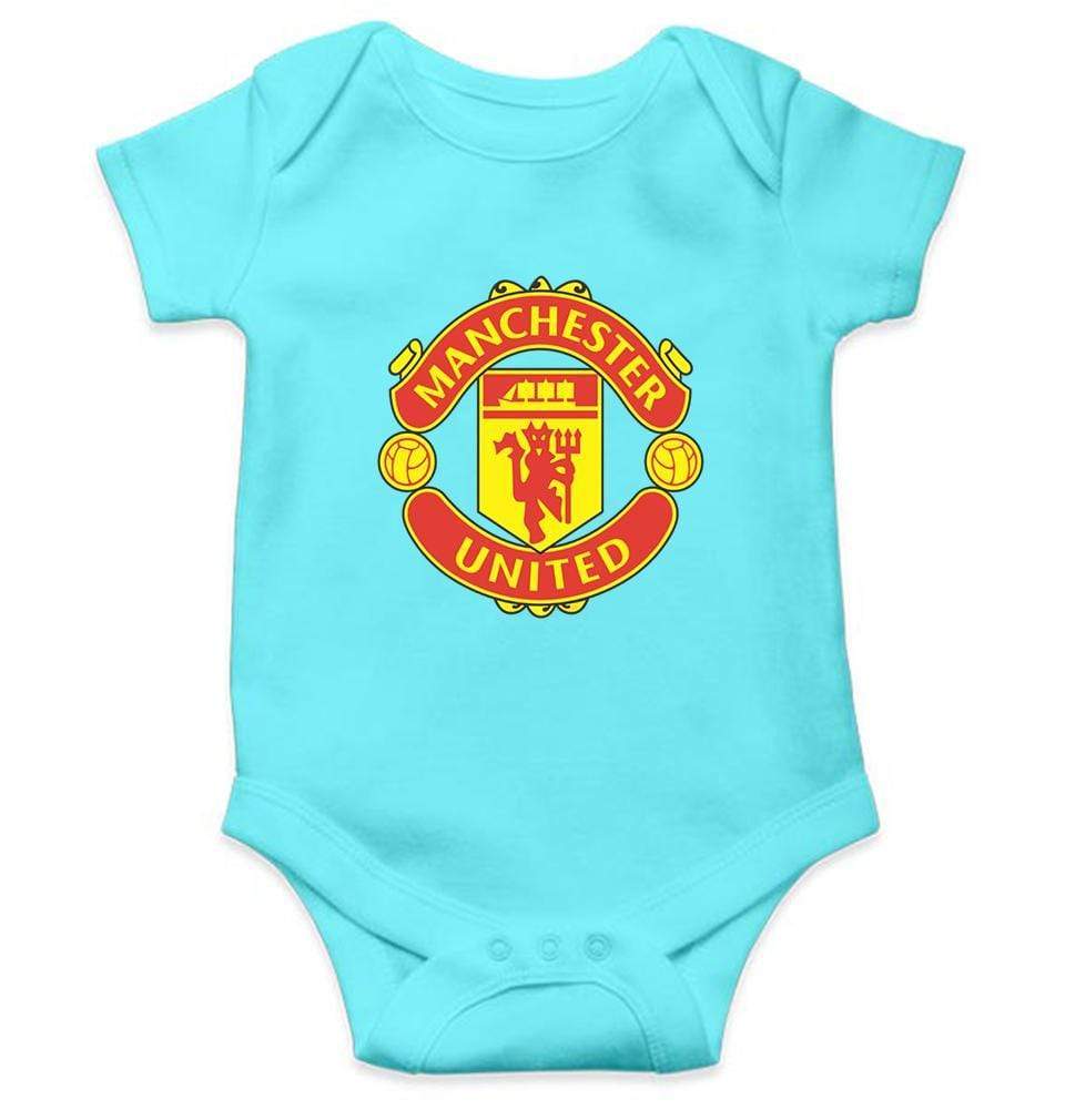 Manchester United Rompers for Baby Girl- FunkyTradition FunkyTradition