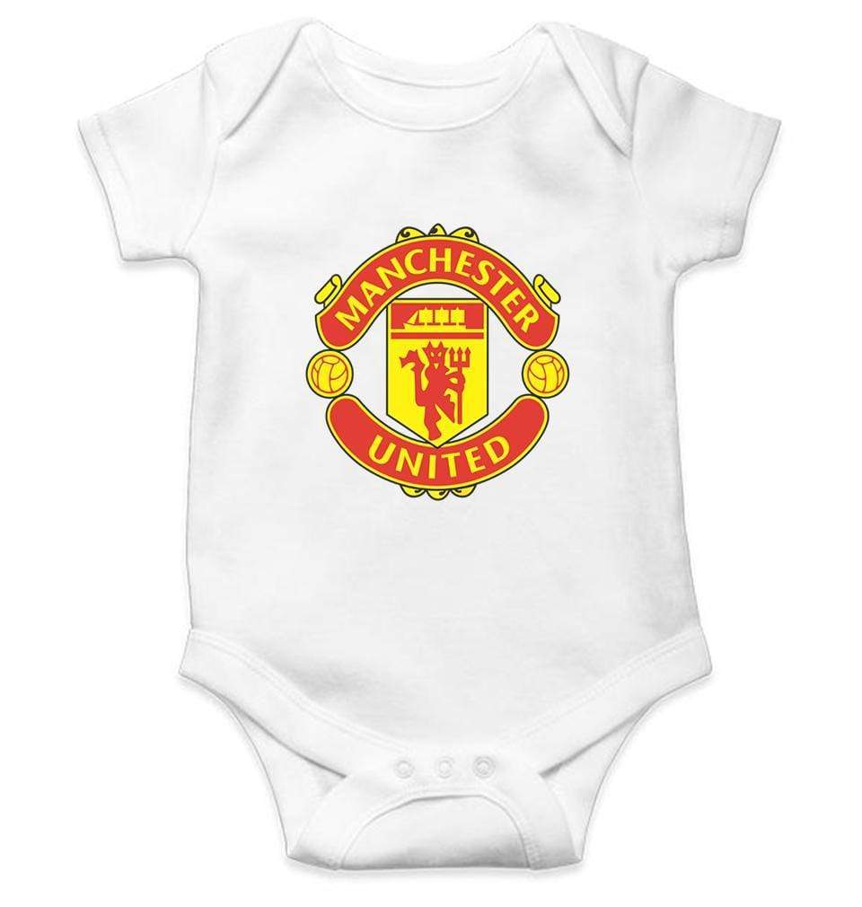 Manchester United Rompers for Baby Girl- FunkyTradition FunkyTradition