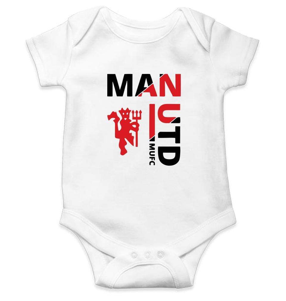 Manchester United Rompers for Baby Girl- FunkyTradition FunkyTradition