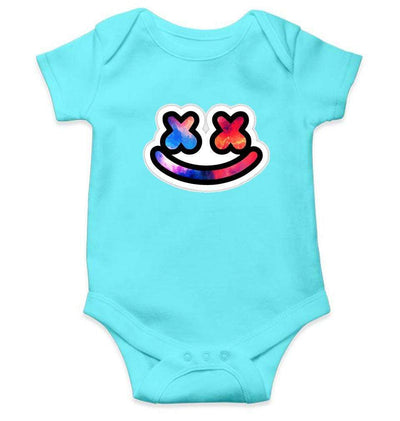 Marshmello Rompers for Baby Girl- FunkyTradition FunkyTradition