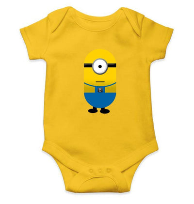 Minion Dispicable me Rompers for Baby Girl- FunkyTradition FunkyTradition