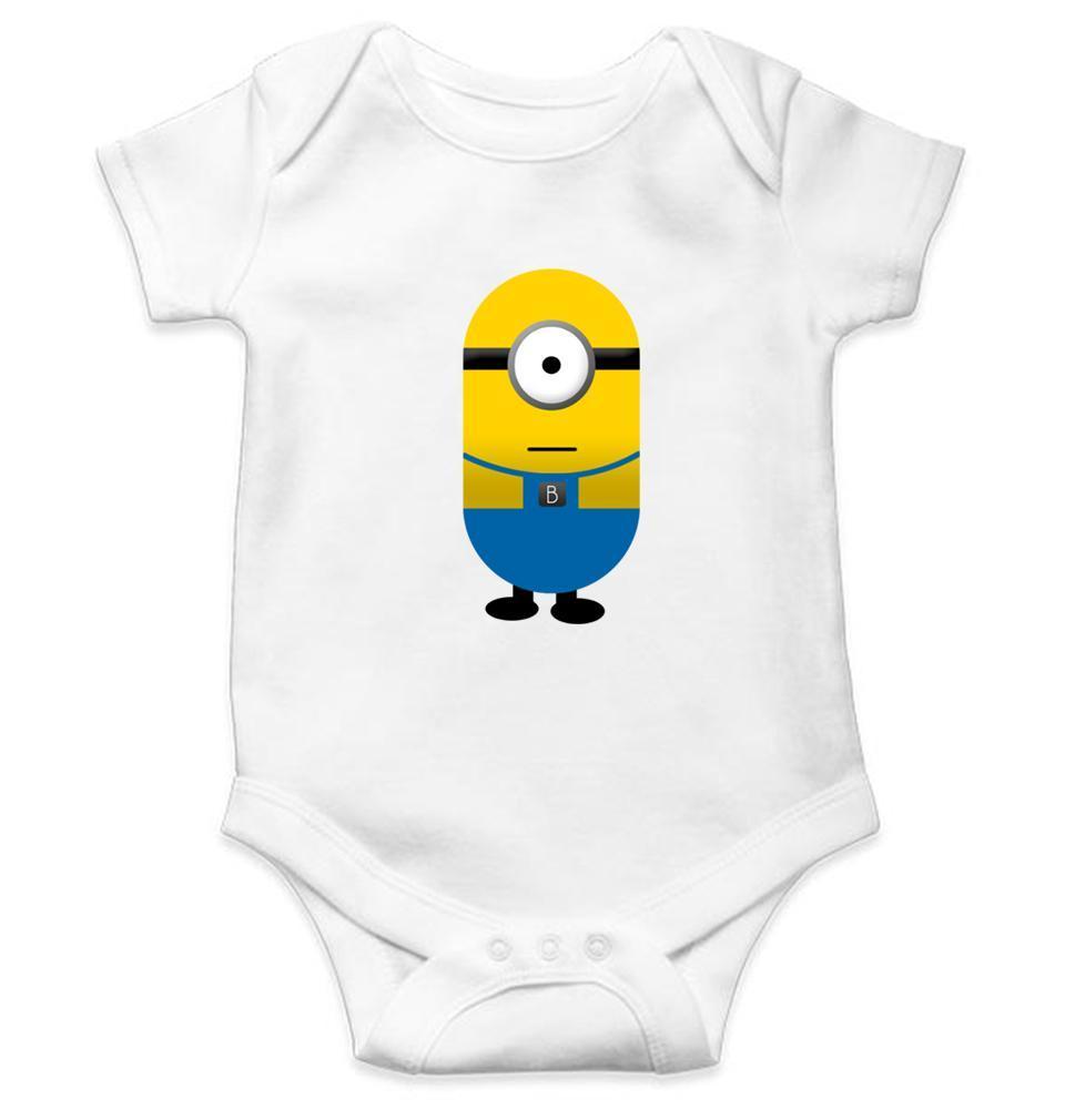 Minion Dispicable me Rompers for Baby Girl- FunkyTradition FunkyTradition