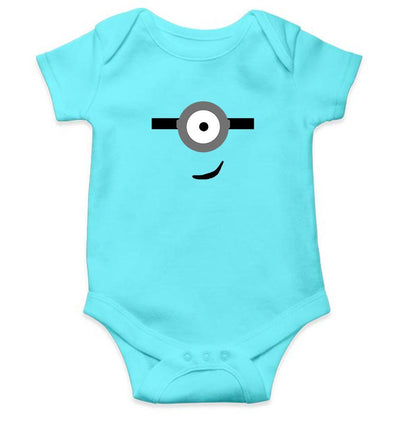 Minion Smile Rompers for Baby Boy- FunkyTradition FunkyTradition