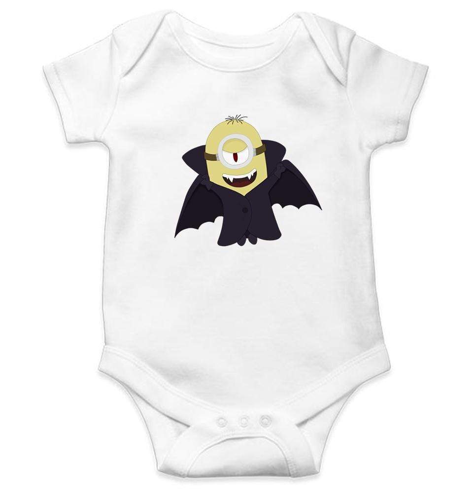Minion Vampire Rompers for Baby Girl- FunkyTradition FunkyTradition