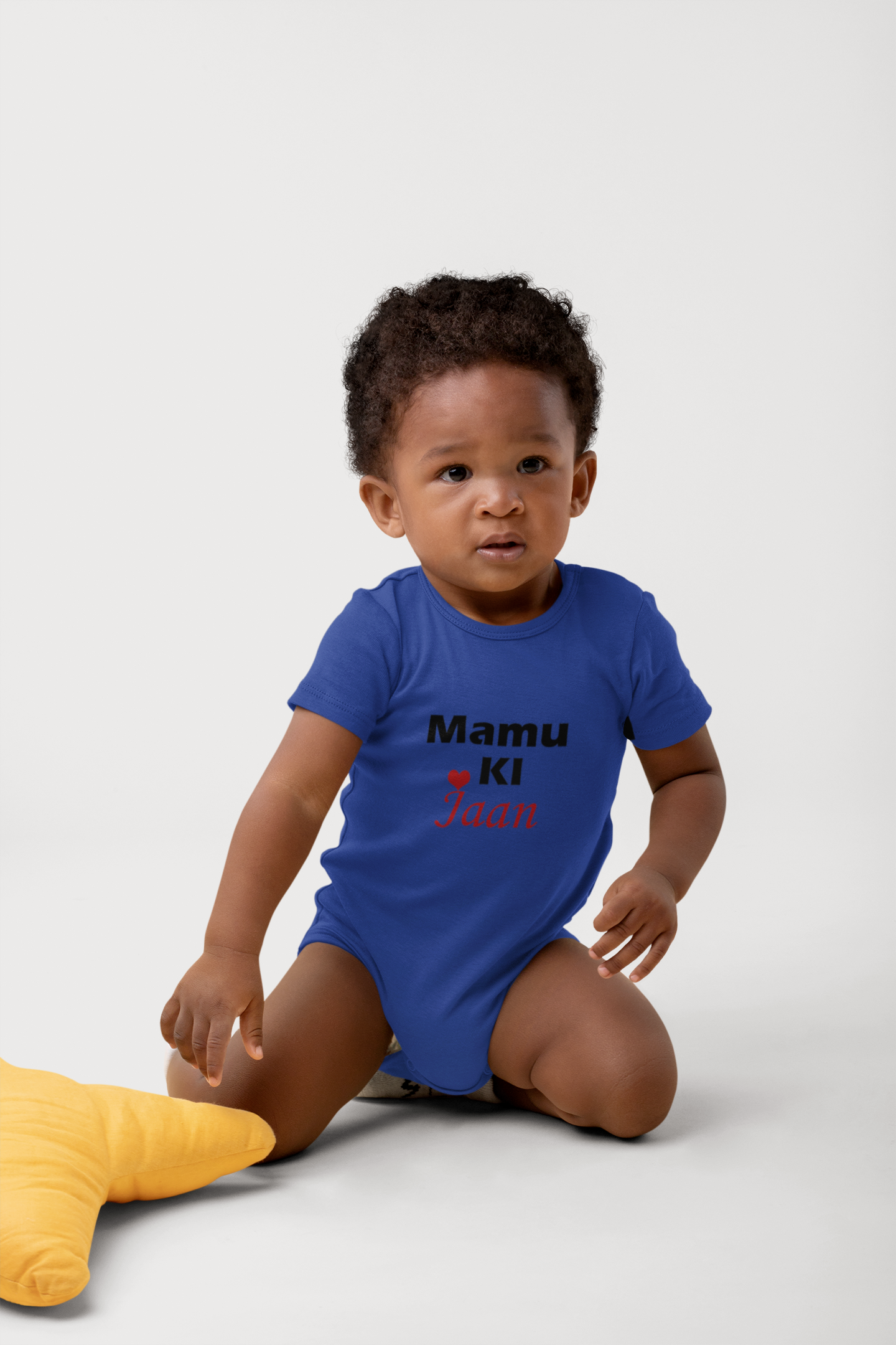 Mamu Ki Jaan Rompers for Baby Boy- FunkyTeesClub