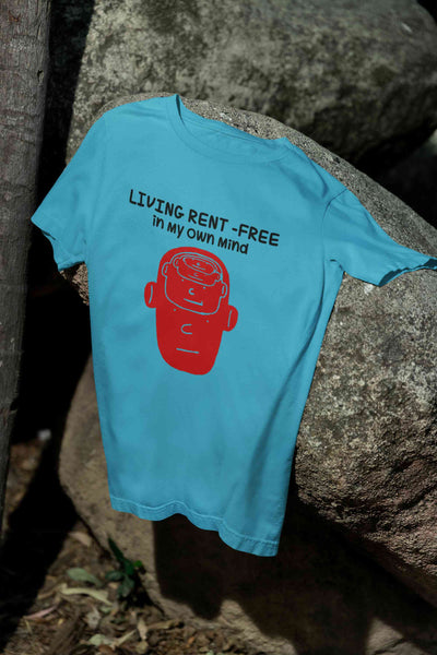 Day Dreamer Mens Half Sleeves T-shirt- FunkyTeesClub