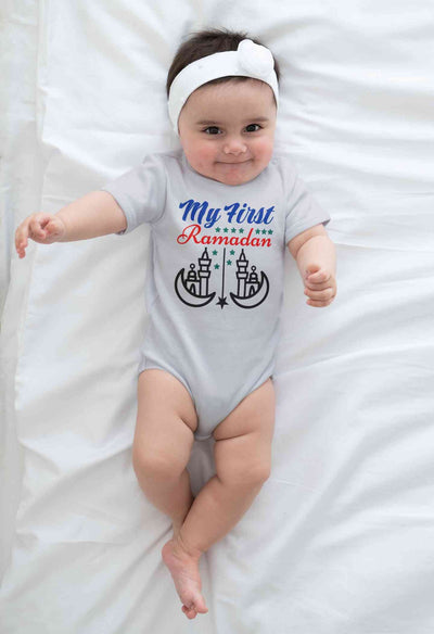 My First Ramadan Rompers for Baby Girl- FunkyTeesClub