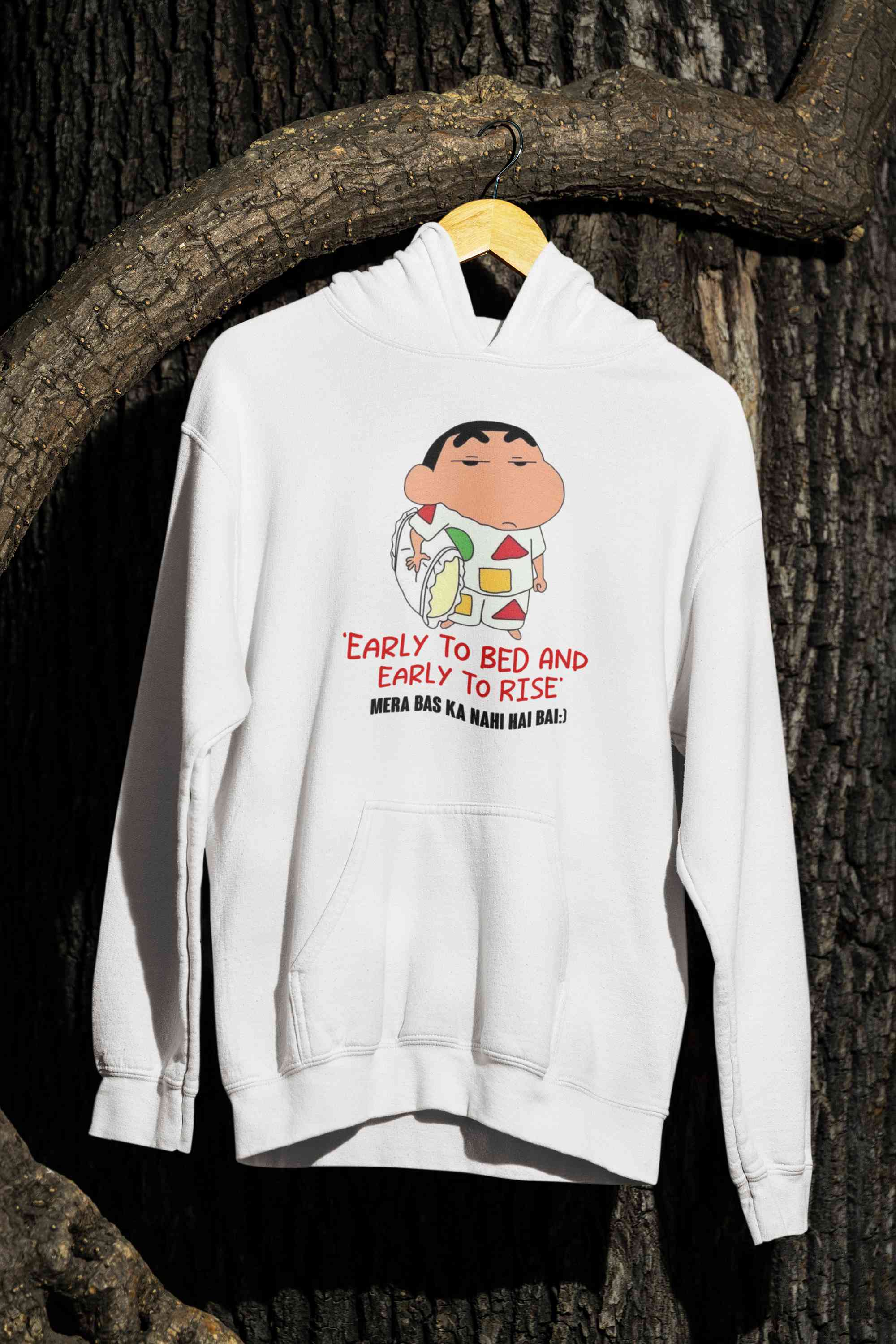 Early To Bed And Early To Rise Cartoon Funny Memes Men Hoodies-FunkyTeesClub