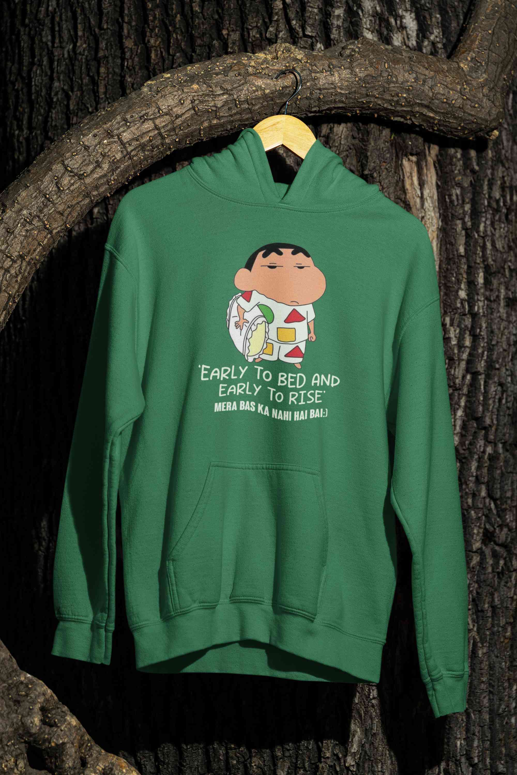 Early To Bed And Early To Rise Cartoon Funny Memes Men Hoodies-FunkyTeesClub