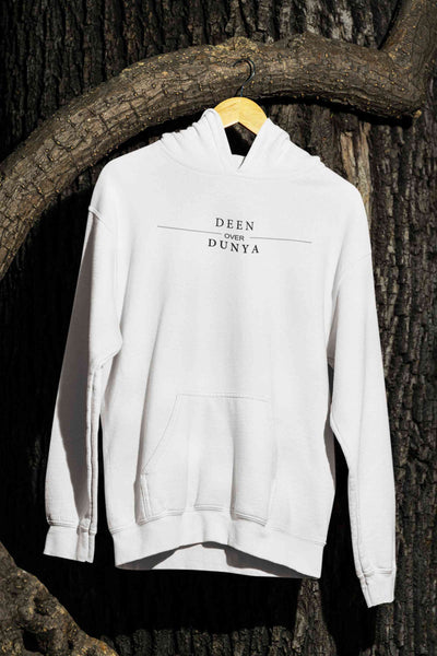 Deen Over Dunya Hoodies for Women-FunkyTeesClub