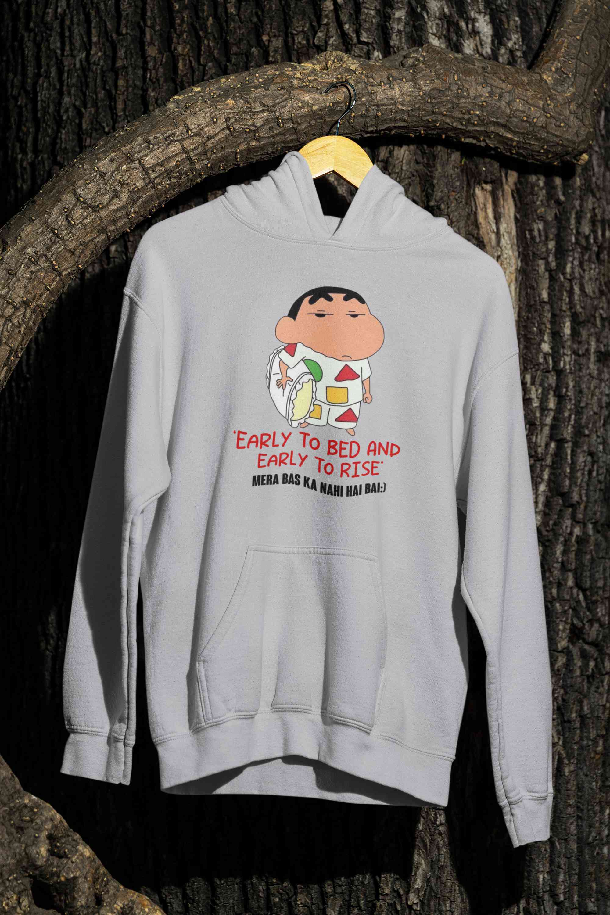 Early To Bed And Early To Rise Cartoon Funny Memes Men Hoodies-FunkyTeesClub
