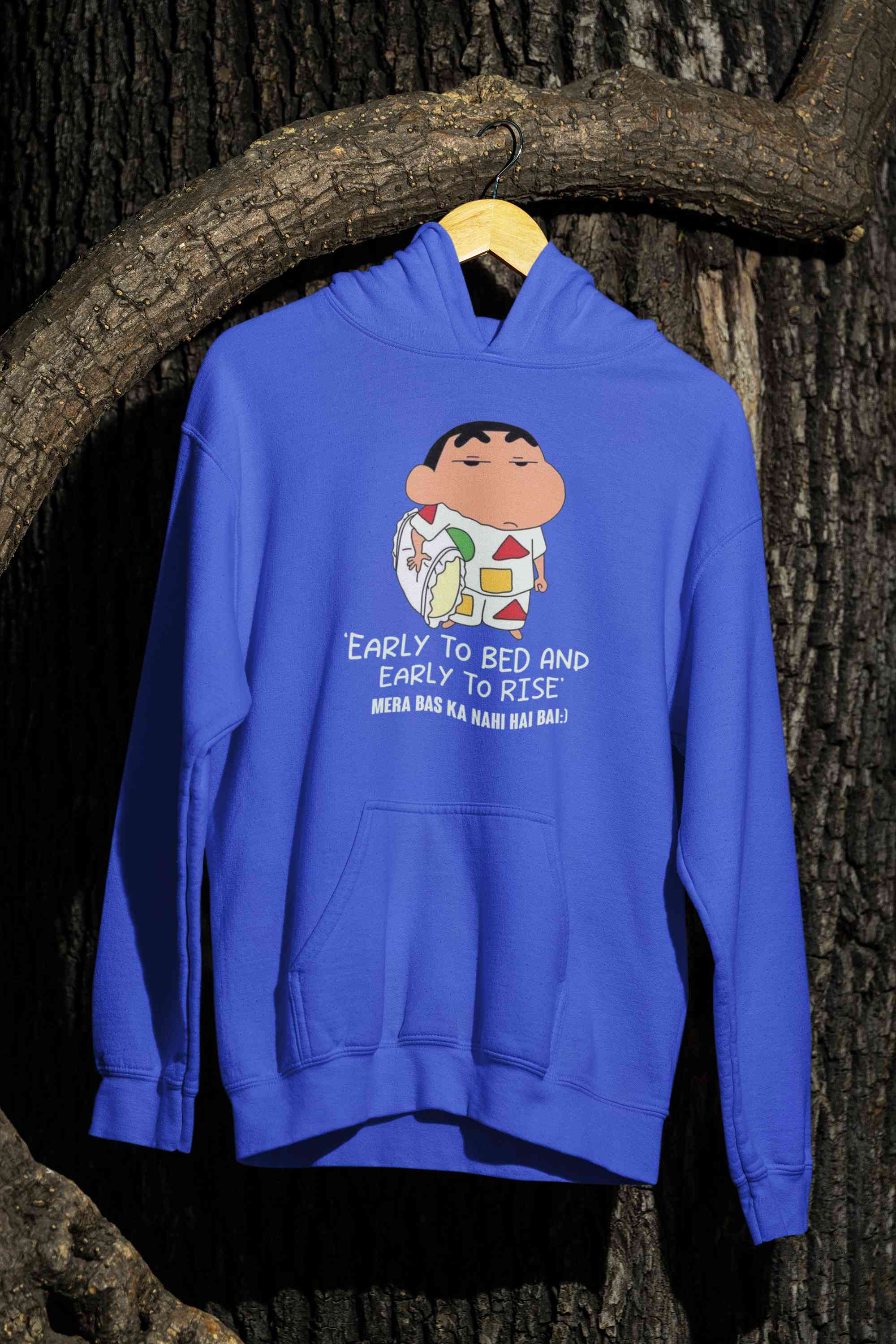 Early To Bed And Early To Rise Cartoon Funny Memes Hoodies for Women-FunkyTeesClub