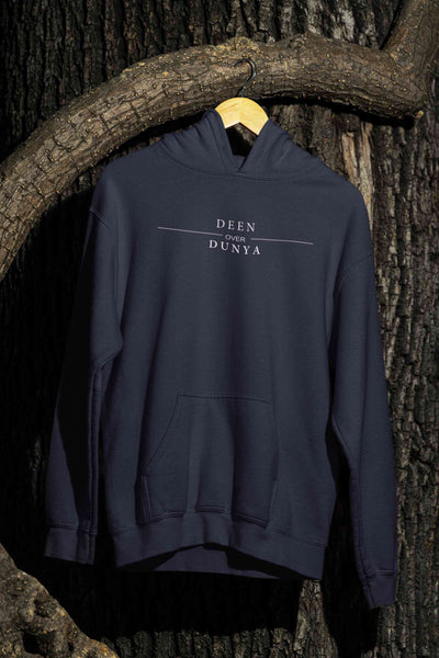 Deen Over Dunya Hoodies for Women-FunkyTeesClub
