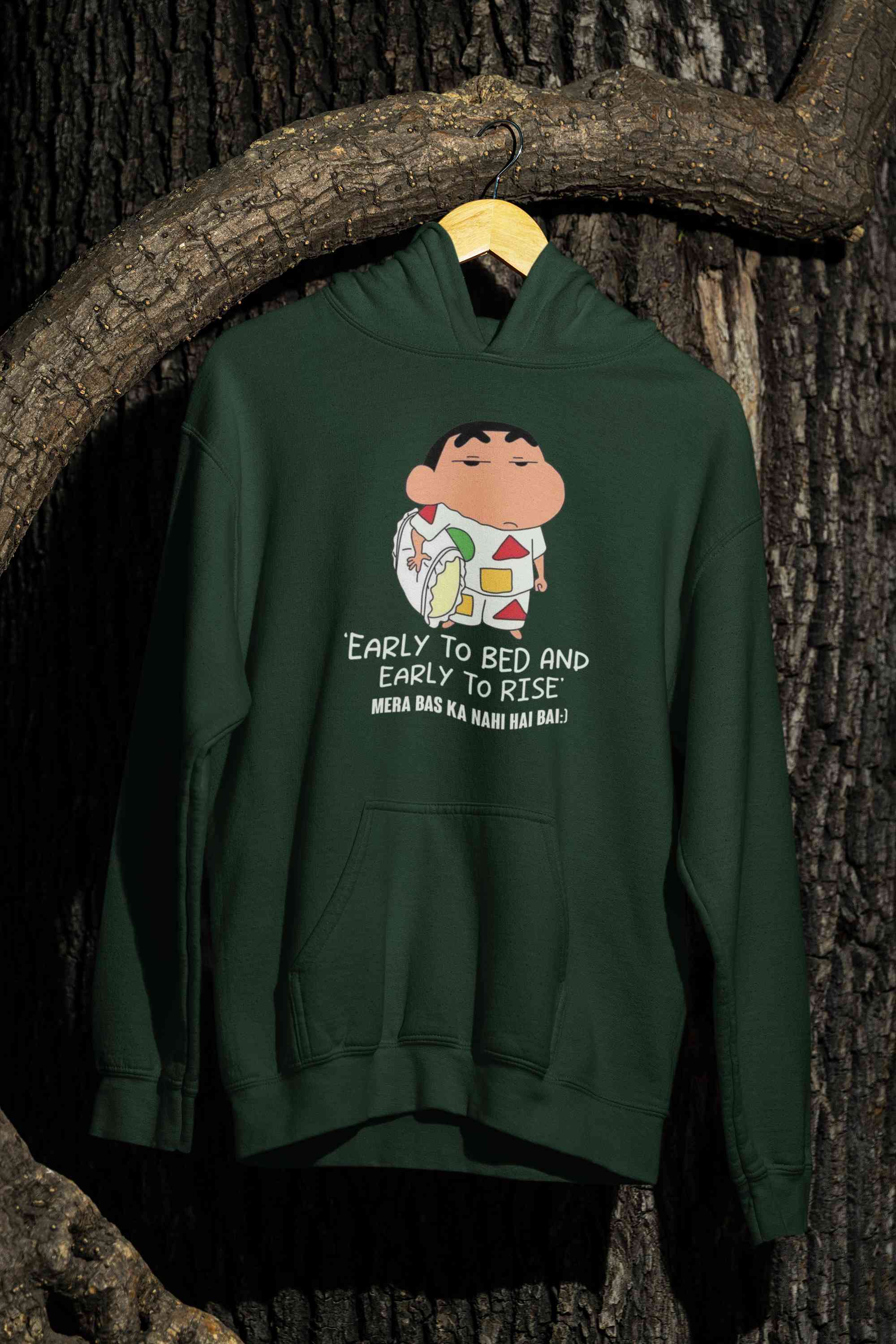 Early To Bed And Early To Rise Cartoon Funny Memes Hoodies for Women-FunkyTeesClub