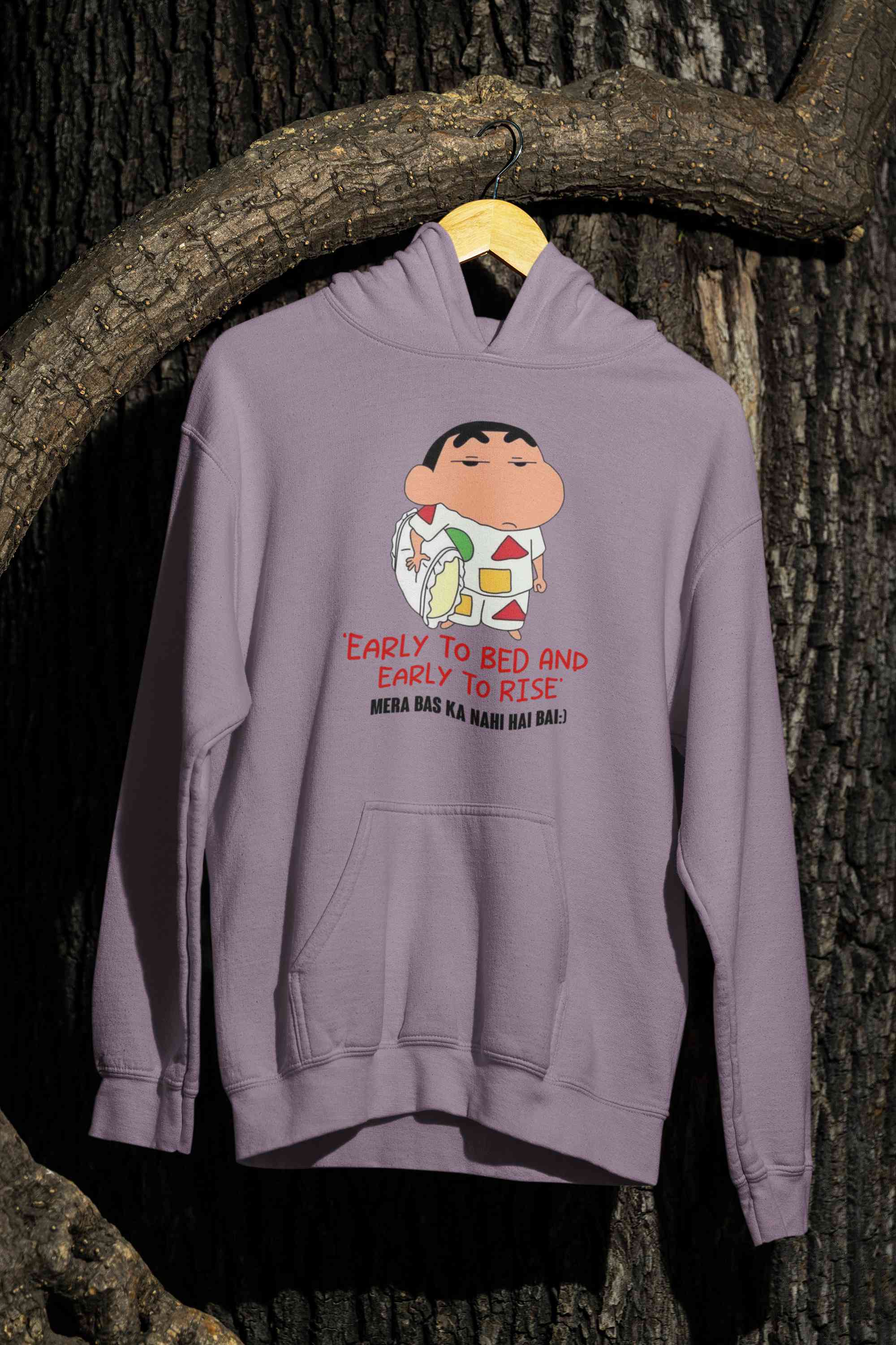 Early To Bed And Early To Rise Cartoon Funny Memes Men Hoodies-FunkyTeesClub