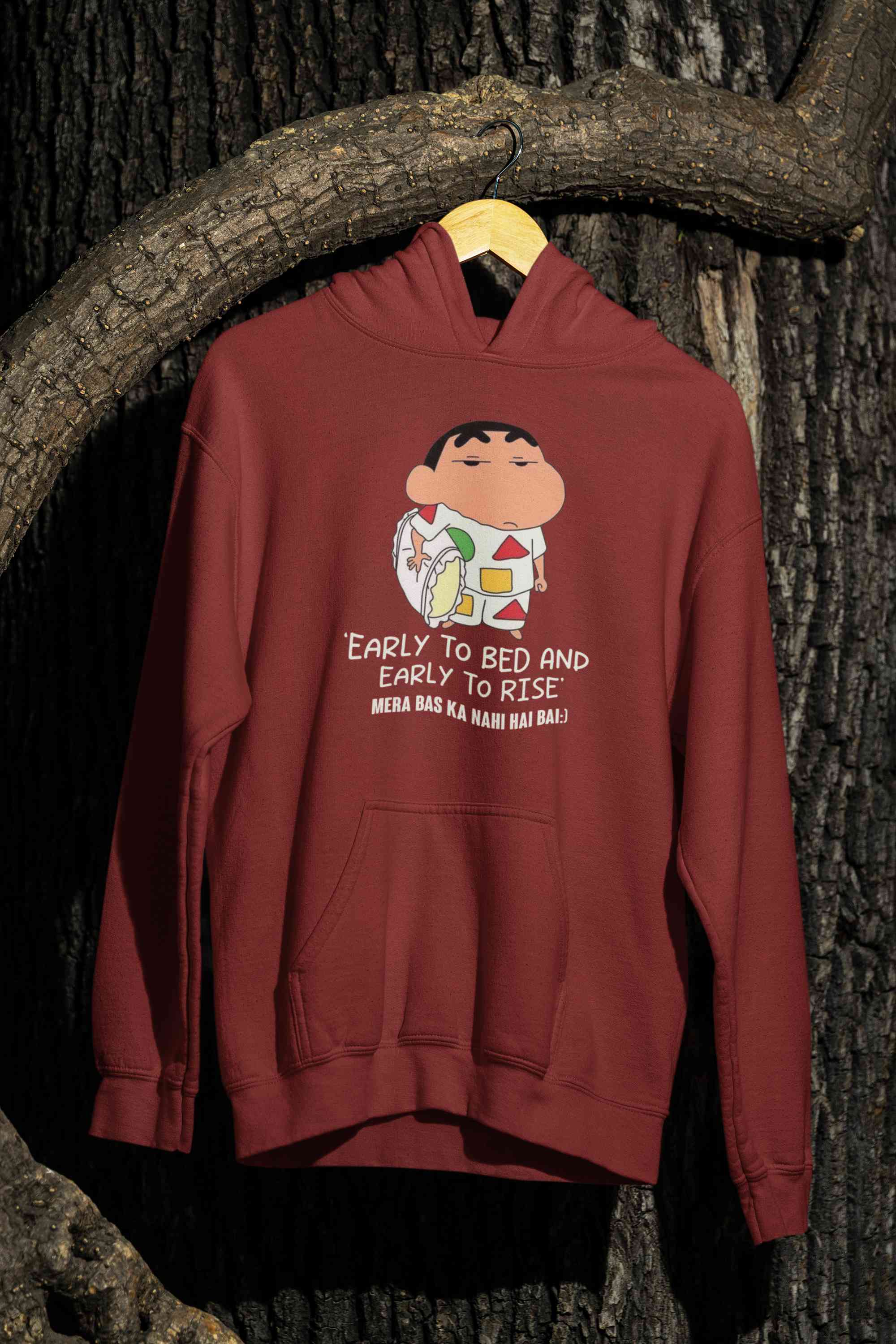 Early To Bed And Early To Rise Cartoon Funny Memes Men Hoodies-FunkyTeesClub