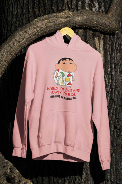 Early To Bed And Early To Rise Cartoon Funny Memes Men Hoodies-FunkyTeesClub