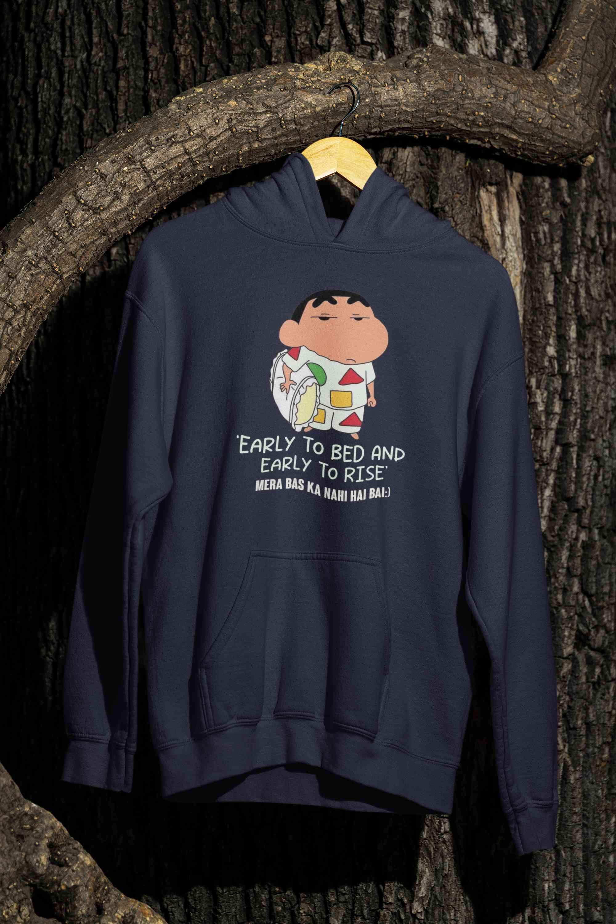 Early To Bed And Early To Rise Cartoon Funny Memes Hoodies for Women-FunkyTeesClub