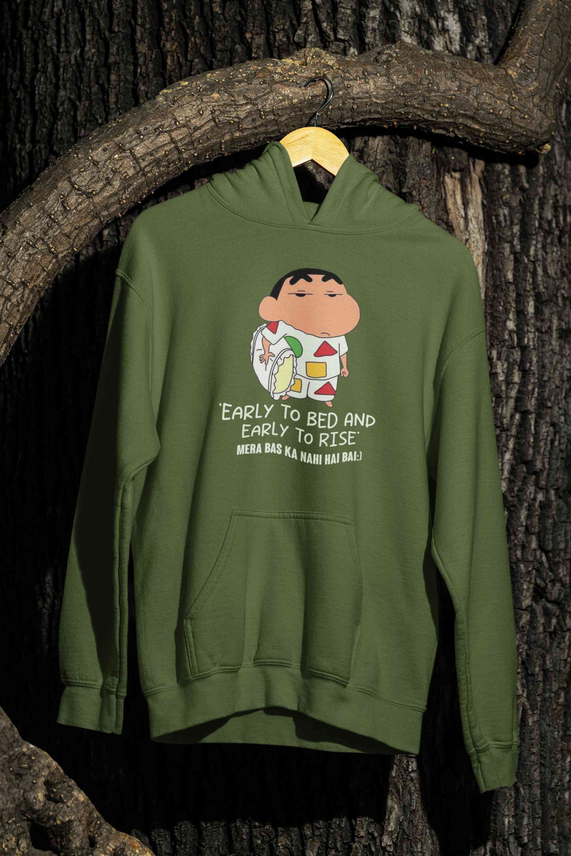 Early To Bed And Early To Rise Cartoon Funny Memes Men Hoodies-FunkyTeesClub