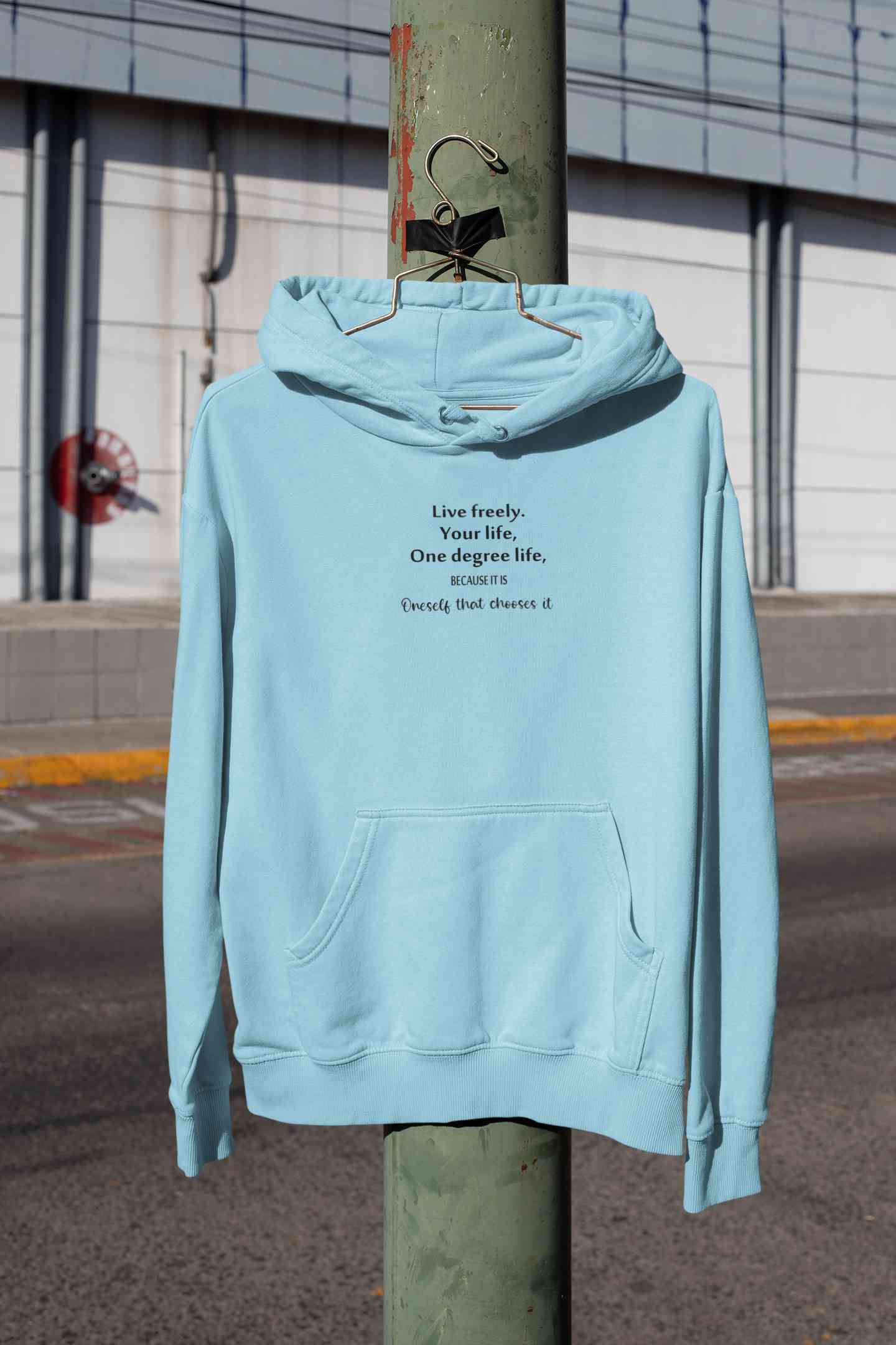 Live freely Hoodies for Women-FunkyTeesClub