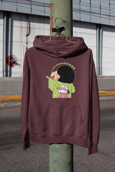 Hahaha Cartoon Funny Memes Men Hoodies-FunkyTeesClub