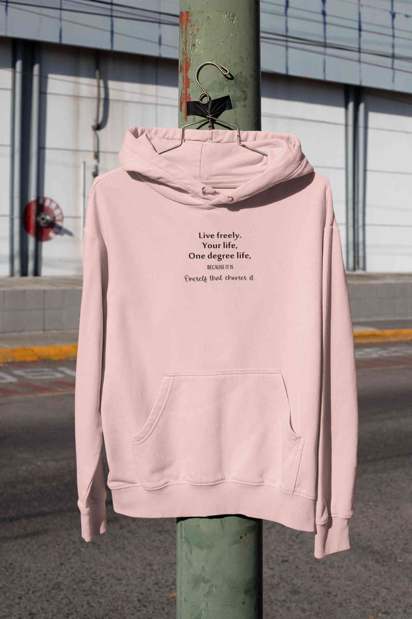 Live freely Men Hoodies-FunkyTeesClub