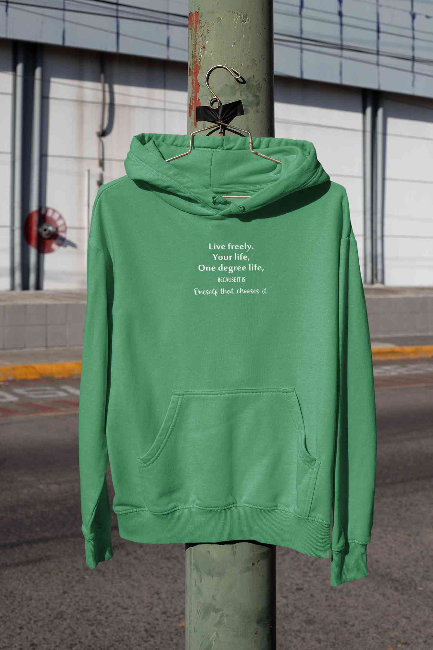 Live freely Men Hoodies-FunkyTeesClub