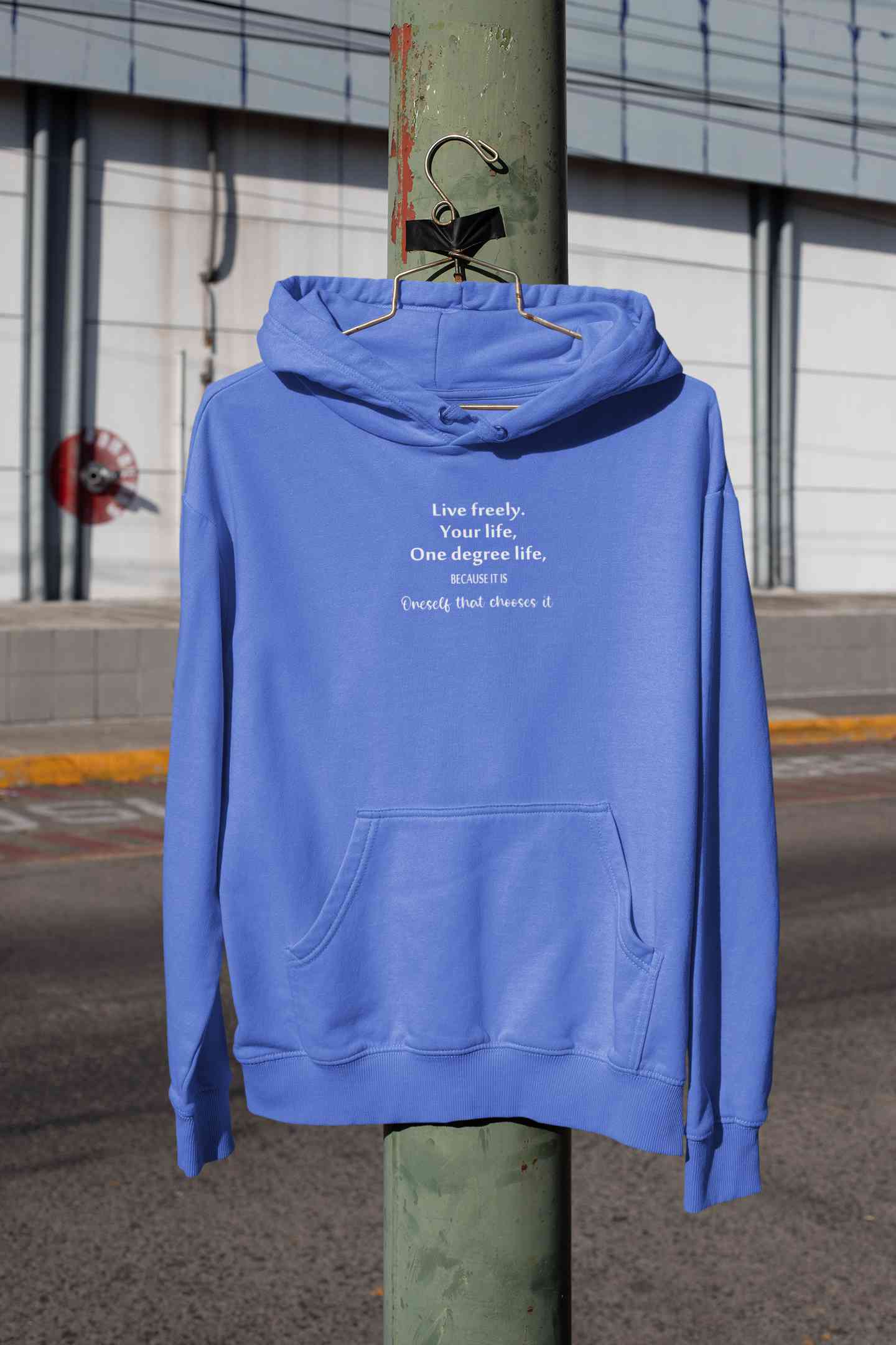 Live freely Men Hoodies-FunkyTeesClub