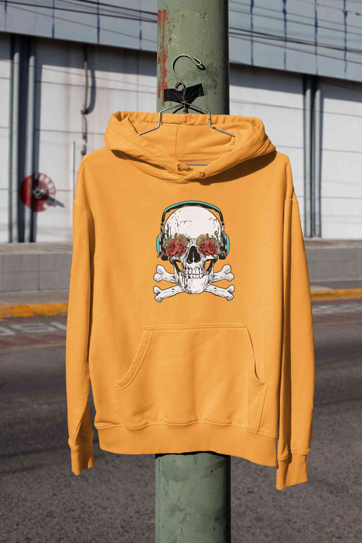 Cool Skull Men Hoodies-FunkyTeesClub