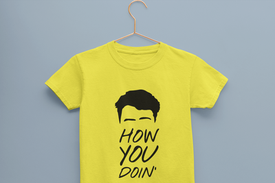 How You Doin Web Series Half Sleeves T-Shirt for Boy-FunkyTeesClub