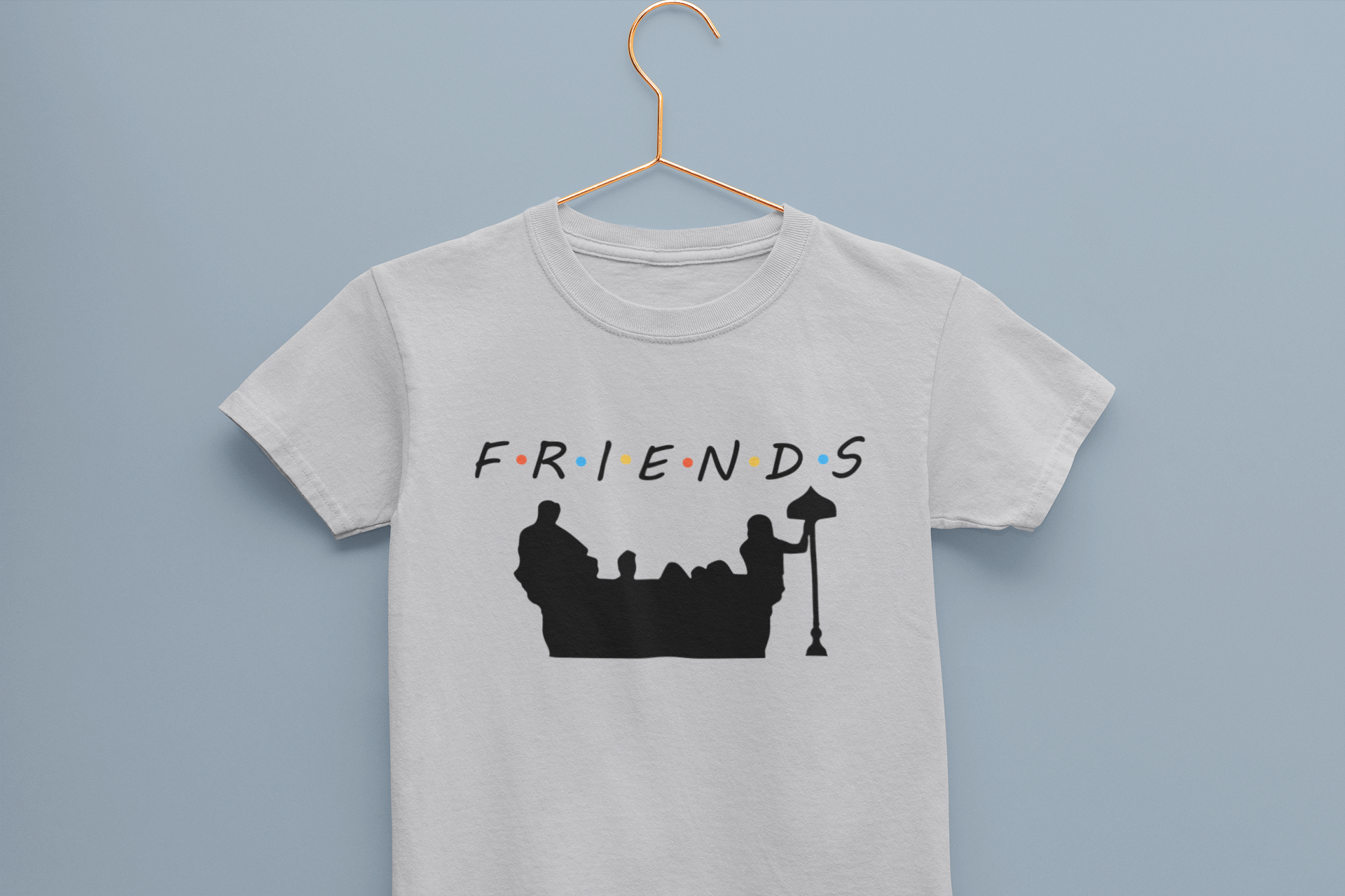 F.R.I.E.N.D.S Friends Web Series Half Sleeves T-Shirt for Boy-FunkyTeesClub