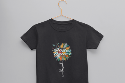 Future Police Half Sleeves T-Shirt for Boy-FunkyTeesClub