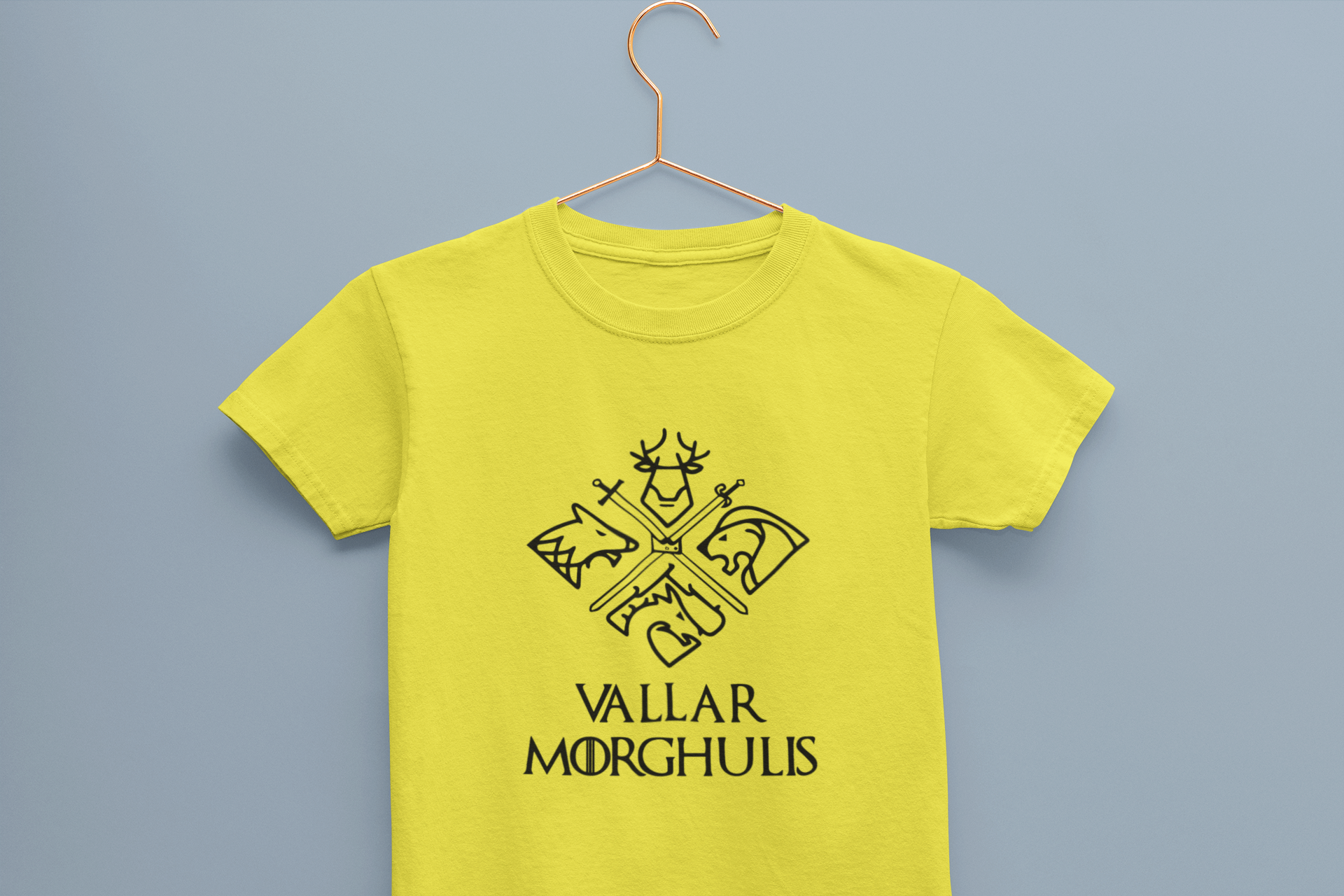 Vallar Morgulis Web Series Half Sleeves T-Shirt for Boy-FunkyTeesClub