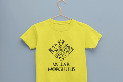 Vallar Morgulis Web Series Half Sleeves T-Shirt for Boy-FunkyTeesClub