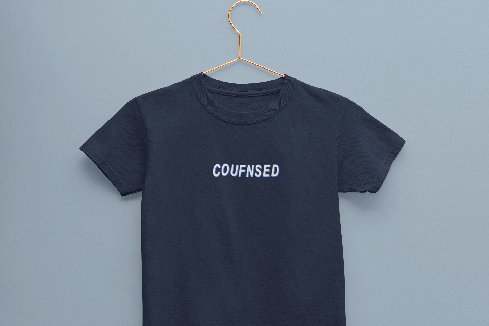Confuse Minimals Half Sleeves T-Shirt for Boy-FunkyTeesClub