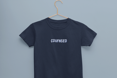 Confuse Minimals Half Sleeves T-Shirt for Boy-FunkyTeesClub