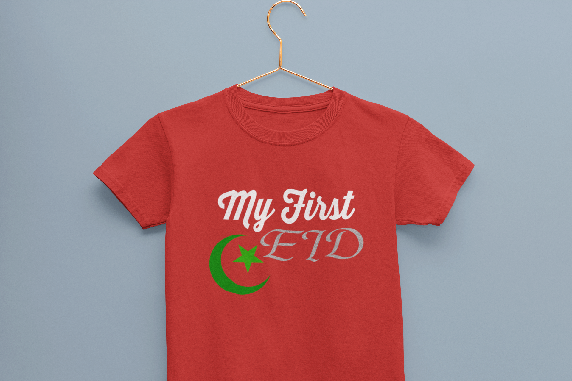 My 1st Eid Half Sleeves T-Shirt for Boy-FunkyTeesClub